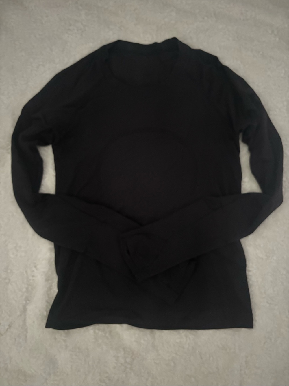 lululemon athletica Black Long Sleeve Tee